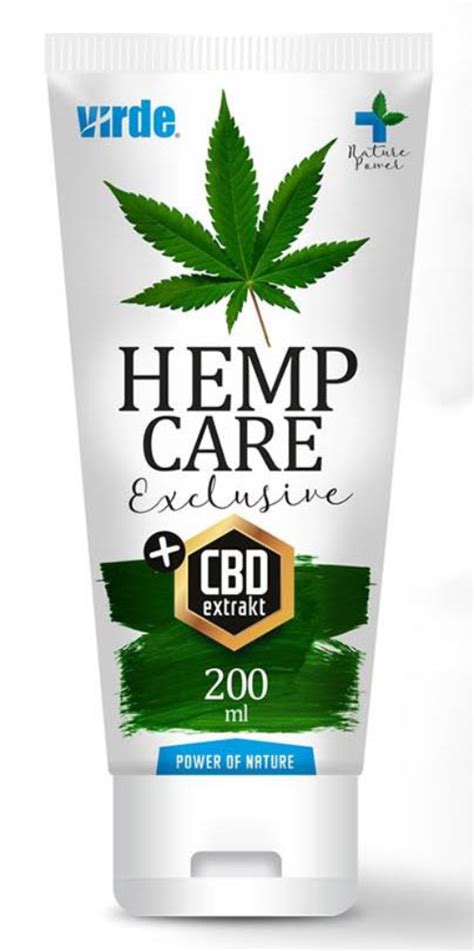 Krem Z Konopi Na Uszczyc Hemp Care Cbd Hemplo Pl