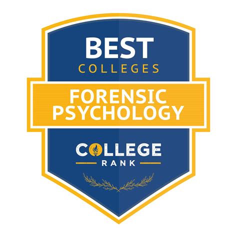 5 Best Colleges For Forensic Psychology CollegeRank Net