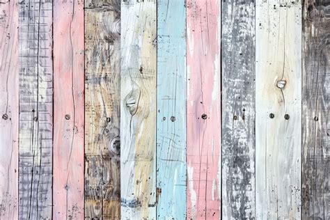 Colorful Weathered Wooden Planks Graphic By Sun Sublimation Creative