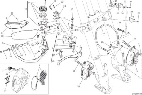 024 SYSTEME DE FREIN AVANT POUR MULTISTRADA 1200 S TOURING 2016 Esprit