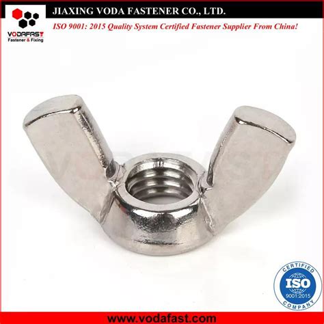 Vodafast DIN314 Stainless Steel Edged Wing Nut China Stainless Steel