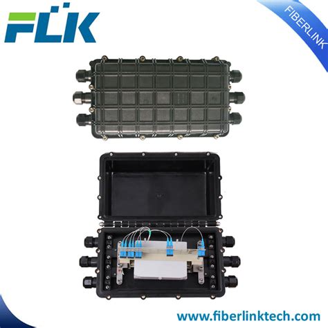 FTTH IP68 6 Ports 228 Cores Horizontal Type Fiber Optic Splice Closure