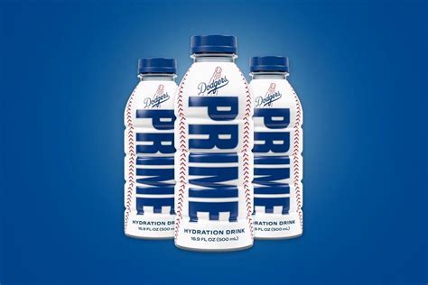 Dodgers Prime Hydration Drink only at Dodger Stadium and select stores