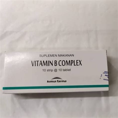 Manfaat Kimia Farma Vitamin B Complex Kandungan Aturan Pakai