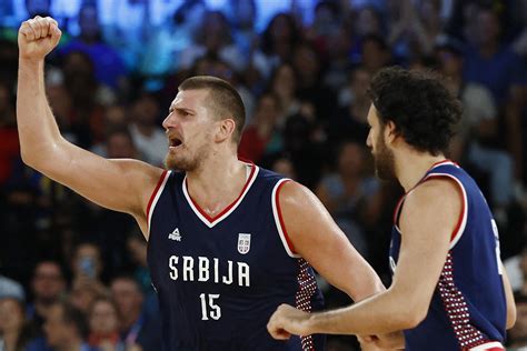 Serbia Dominates Germany To Clinch Olympics Mens Basketball Bronze