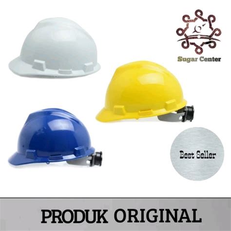 Jual Krisbow Brim Helm Keselamatan Kerja Hdpe Helmet Front Brim Di