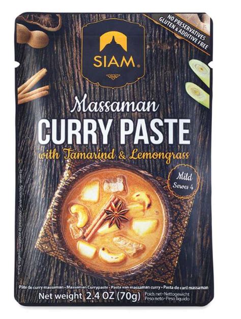 Pâte de curry Massaman Siam 70 g La Belle Vie Courses en Ligne