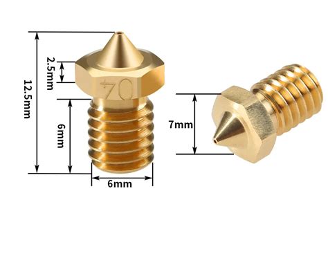 Buse d imprimante 3D CHT V6 buse à haut débit extrudeuse en laiton et