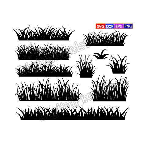 Grass Svg Bundle Grass Svg Grass Png Grass Clipart Grass Cut Inspire Uplift