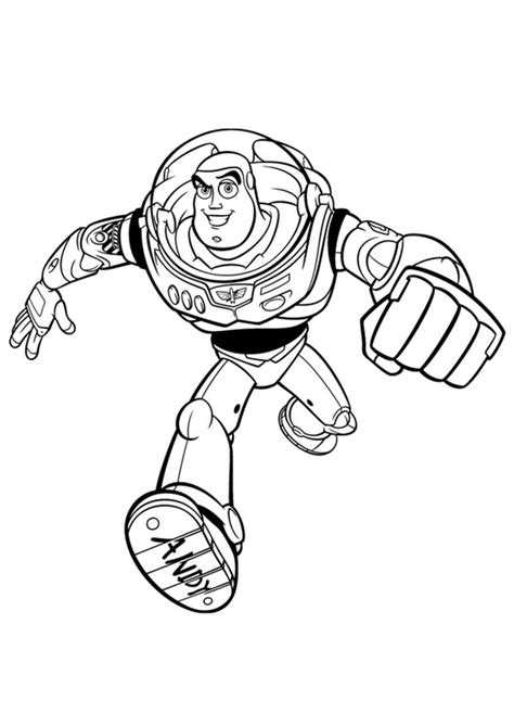 Coloriage Toy Story Buzz L Clair Gratuit Imprimer Img