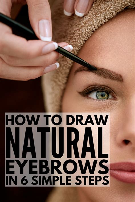 Tips And Products To Teach You How To Draw Eyebrows Naturally Artofit