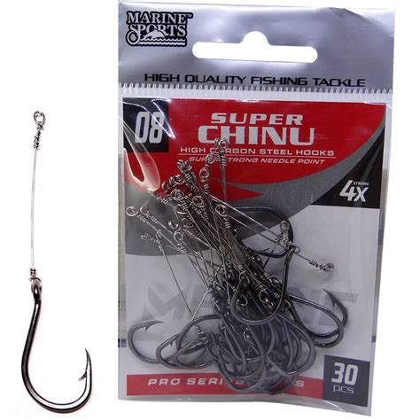 Anzol Marine Sports Super Chinu X Encastoado N Un