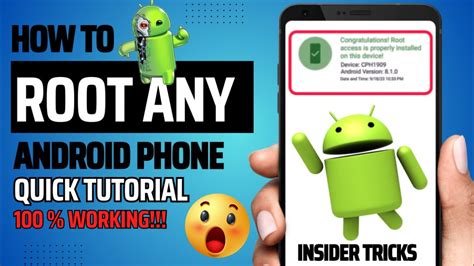 HOW TO ROOT ANY ANDROID PHONE 2023 WORKING 100 PHONE TIPS AND TRICKS