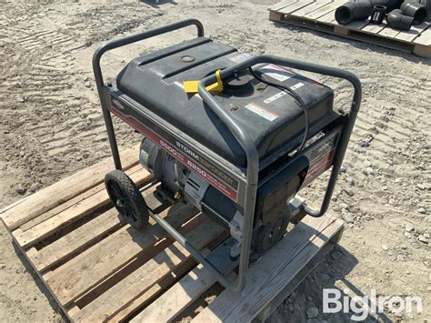 Briggs Stratton Storm Responder 5500 Watt Generator BigIron Auctions