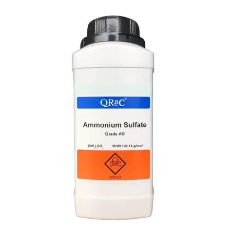 Qrec Ammonium Sulfate Ar แอมโมเนียมซัลเฟต A5116 Shopee Thailand