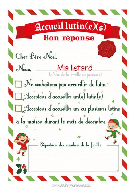 Coloriage n3391 Lutins de Noël Lettres de lutins farceurs Elf on