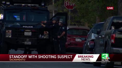 Hourslong Standoff In Sacramento Between Shooting Suspect Police