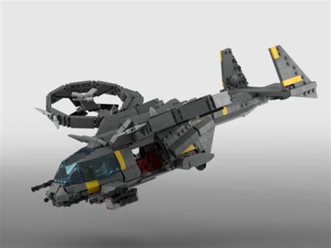 Lego Moc Sa 9 Kestrel Gunship Avatar Way Of Water By Lddmodelmaker
