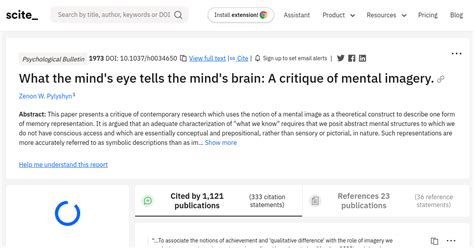 What the mind's eye tells the mind's brain: A critique of mental ...