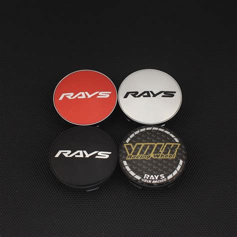 Pcs Rays Volk Wheel Center Cap Mm Od Mm Id Volk Racing Emblem