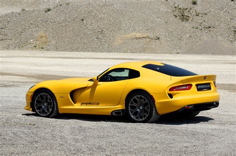 Wallpaper Yellow Side View Sports Car Dodge Viper Viper