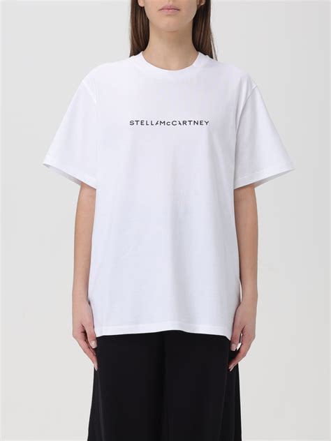 Stella Mccartney Outlet T Shirt Woman White Stella Mccartney T Shirt 6j01583spy48 Online At