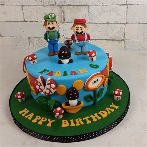 Super Mario Geburtstags Torte Creabeck Rotkreuz Cham Und Sins