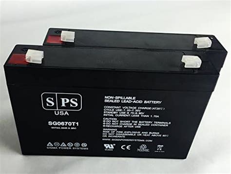 Amazon SPS Enduring 3FM7 3 FM 7 UPS 6V 7Ah Replacement Battery