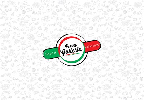 Pizza Galleria Logo Design And Branding On Behance