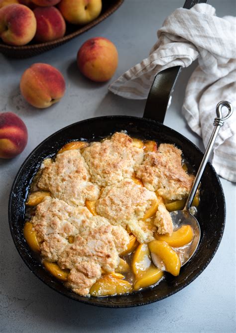 Old Fashioned Peach Cobbler With Fresh Peaches Beyond Kimchee