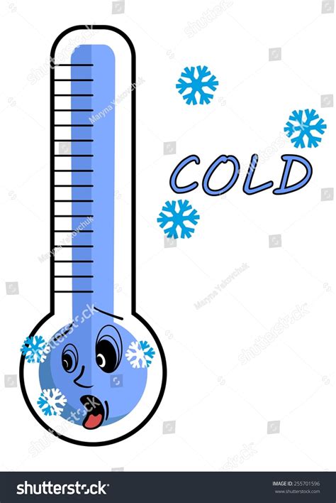illustration  means cold stock vector royalty
