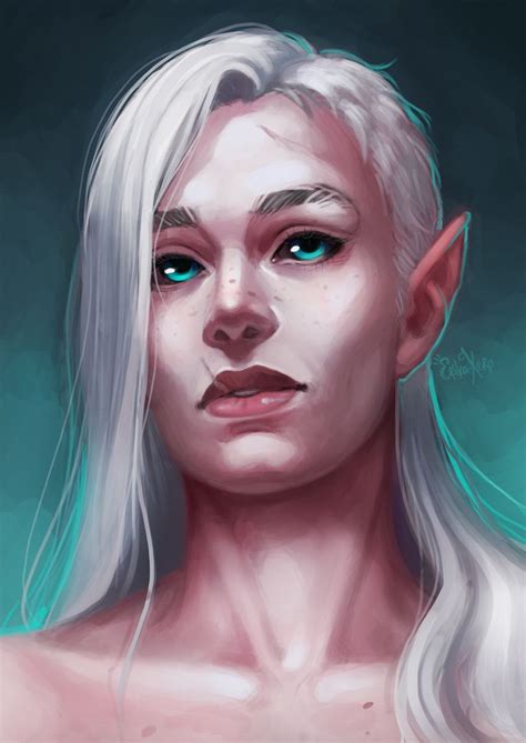 Artstation Pillars Of Eternity Custom Portraits Anna Ivanenko