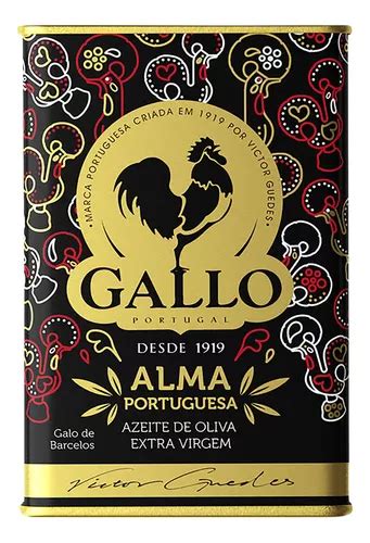 Azeite De Oliva Extra Virgem Portugu S Gallo Alma Portuguesa Lata Ml