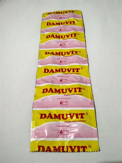 Damuvit Strip Kaplet Salut Selaput Lazada Indonesia