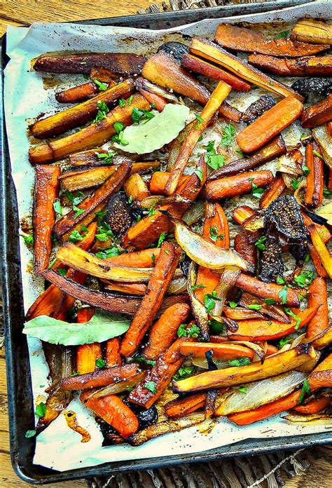 Easy Roasted Carrot Sweet Potato And Fig Tzimmes Recipe This Is How