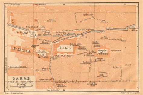 Old Damascus Map