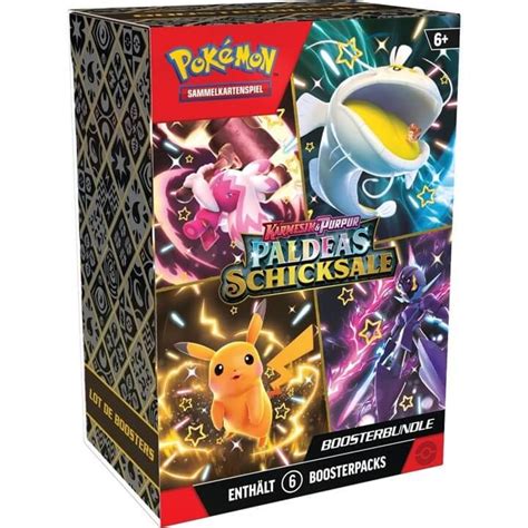 Paldeas Schicksale Boosterbundle Deu Spezial Pokemon Pokemon