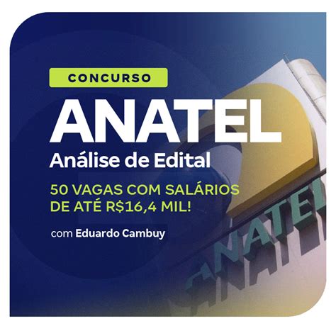 Concurso Anatel Analise De Edital