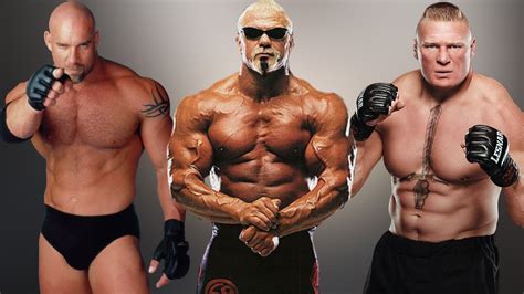 Fire Pro Wrestling World Brock Lesnar Vs Goldberg Vs Scott Steiner