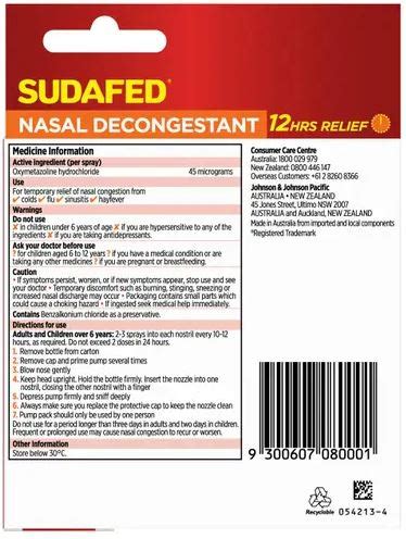 Buy Sudafed Nasal Spray Online Ml Pump Lfa