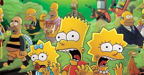 The Simpsons First Treehouse Of Horror Xxxiv Details Released