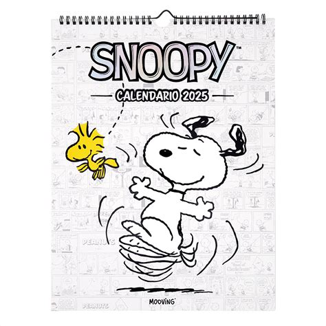 Calendario 2025 Mooving Snoopy Comprar En Woopy