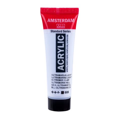 Amsterdam Standard Akryl Ml Ultramarine Light Global Hobby Og