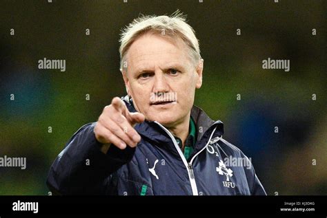 Joe Schmidt coaching Irish team Stock Photo - Alamy