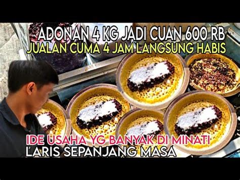 Cuma Adonan Tepung Kg Jadi Cuan Rb Ide Jualan Omset Menjanjikan