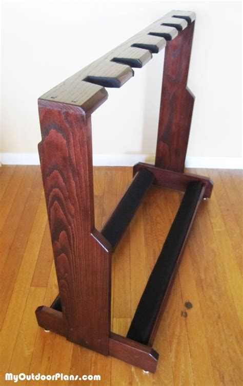 multi-guitar-stand | Wooden guitar stand, Diy guitar stand, Guitar stand