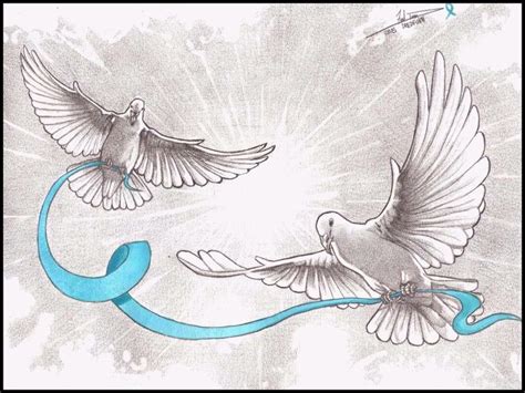 Beautiful Pencil Drawings Of Doves Dove Drawing Dove Tattoo Design Bird Drawings