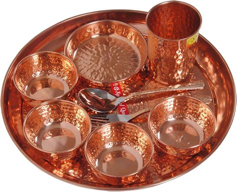 Amazon PARIJAT HANDICRAFT Copper Hammered Traditional Design