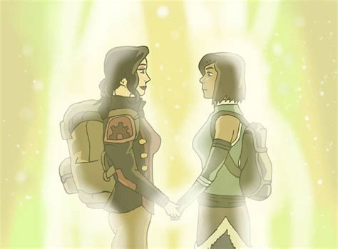 Korra And Asami Spirit World Vacation By Juggernaut Art On Deviantart