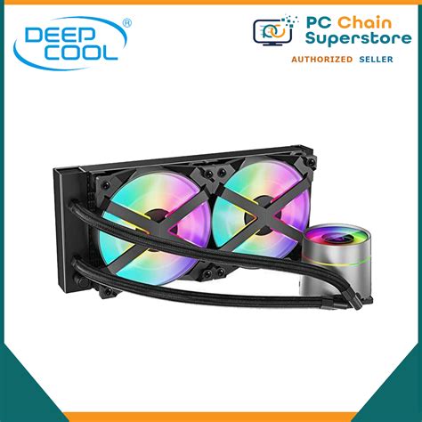 Deepcool Castle Ex Rgb Aio Mm Liquid Cpu Cooler With Anti Leak